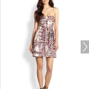 strapless parker dress